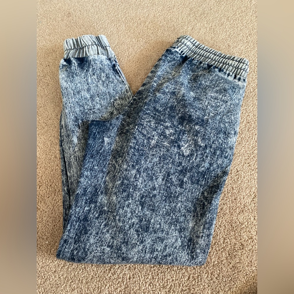 Denim jogger